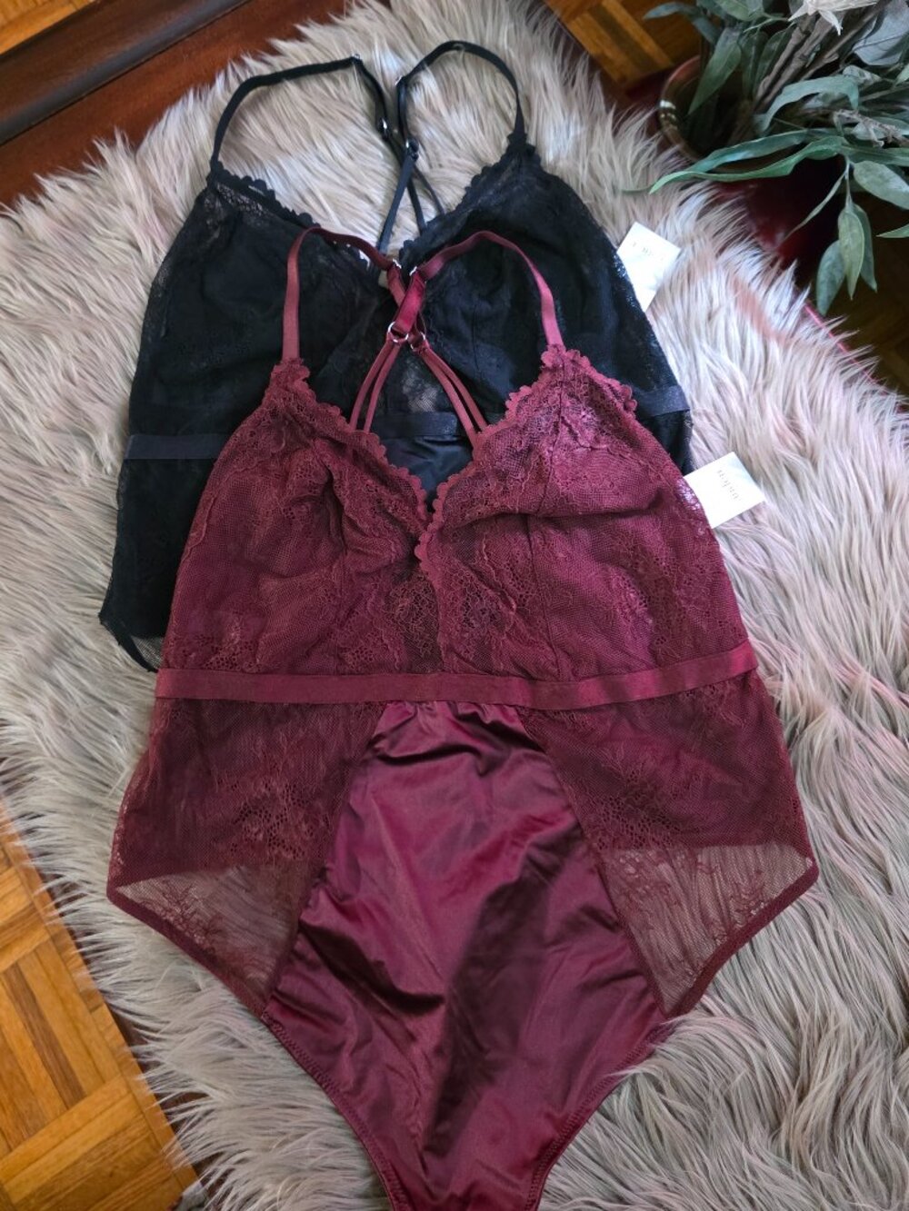 AUDEN Laces Lingerie! (Black & Burgundy-Bundle)
